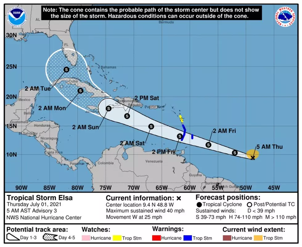 Alabama Gulf Coast Closely Monitoring the Uncertainty of Tropical Storm Elsa’s Track