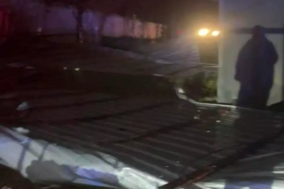 LOOK: Structure Damage Reported As Storms Move Through West Alabama Tuesday