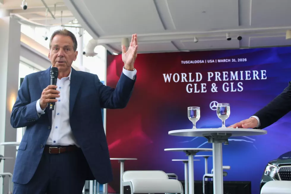 Nick Saban Shares Lifelong Love For Mercedes-Benz At SUV Launch in Tuscaloosa